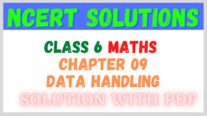 NCERT Solutions for Class 6 Maths